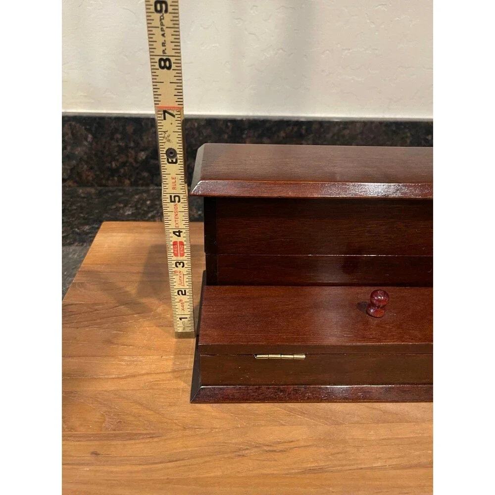 Vintage Bombay Company Wooden Letter Box/Desk